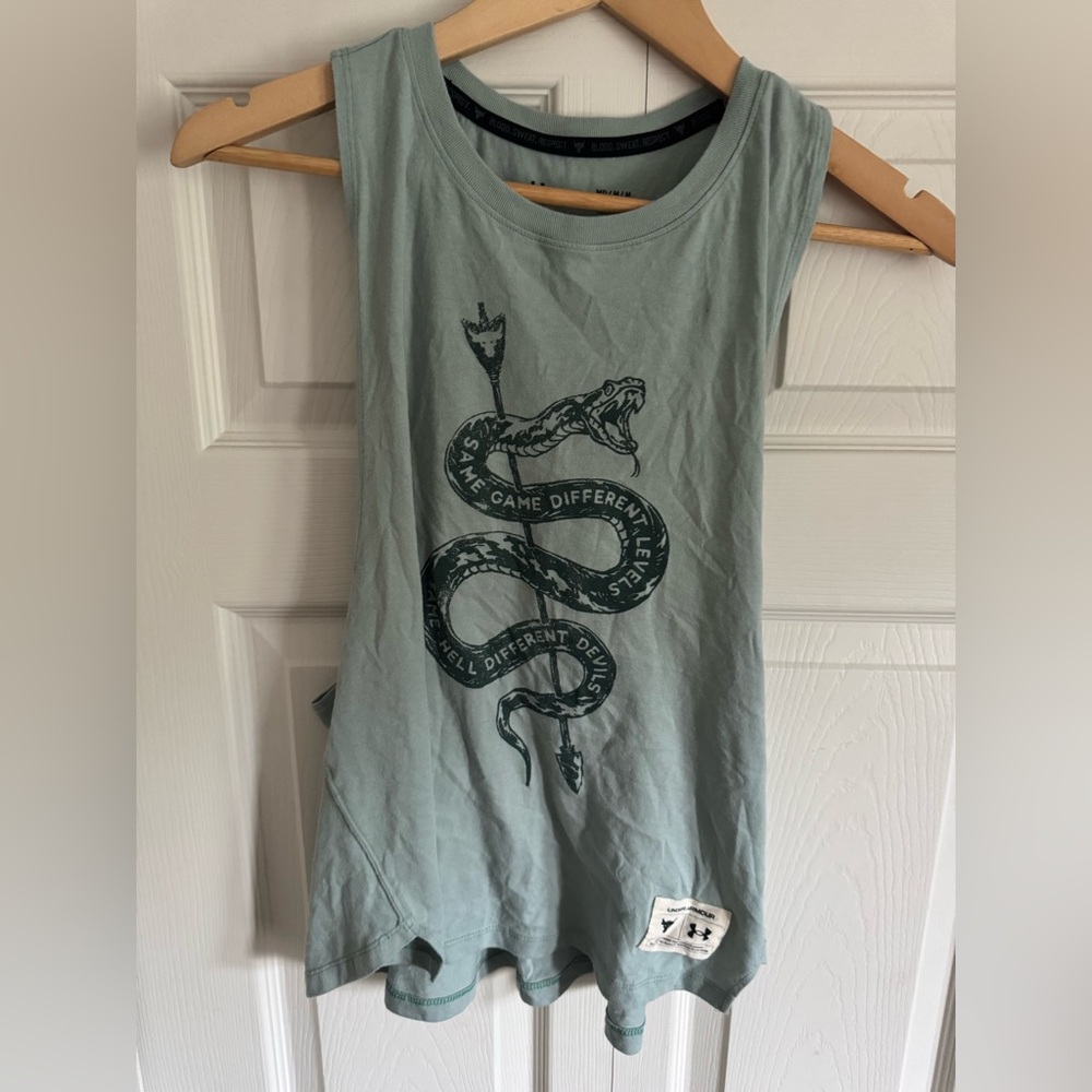 Under Armour Women's Project Rock No Tomorrow Tank